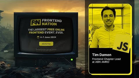 Beyond WCAG: Web Accessibility Made Practical (and Powerful!) with Tim Damen (Frontend Nation Talk)