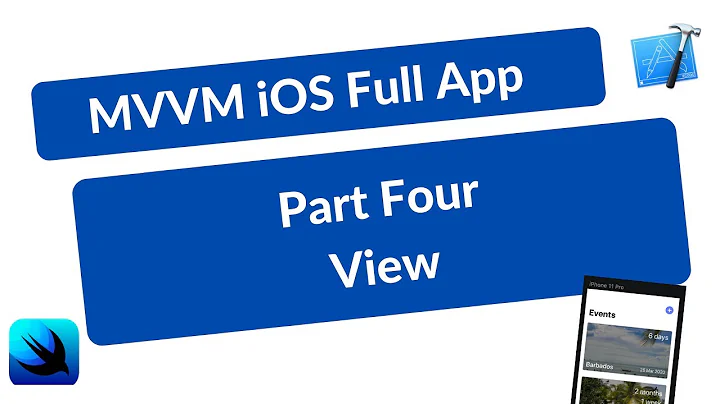 MVVM iOS App Part 4: View | Event Countdown App