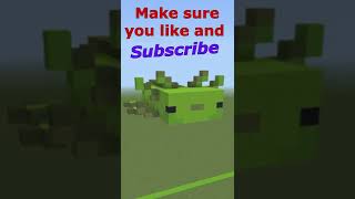 Do you want to build a rare Axolotl in Minecraft? #short  #shorts #minecraft #minecraftshorts