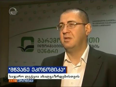 „მწვანე\" ეკონომიკის თანამედროვე კონცეფცია