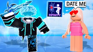I Destroy the BIGGEST GOLD DIGGER in Roblox Blade Ball..
