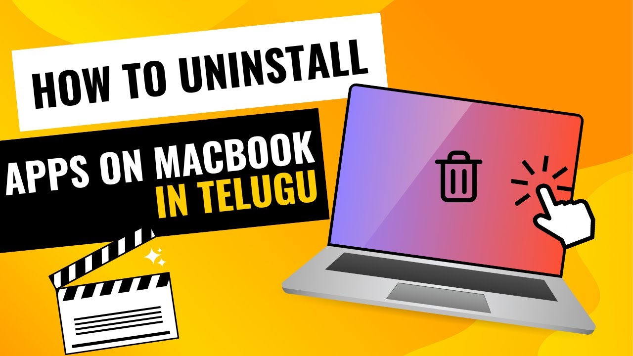 How to Uninstall Apps on Mac, Macbook in Telugu - YouTube