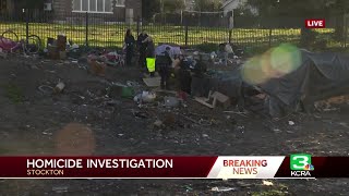 Stockton police investigate homicide