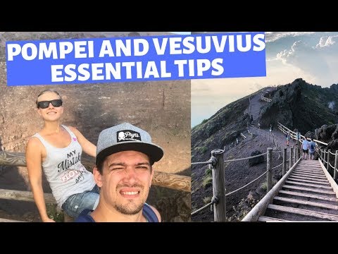 POMPEI and GUIDE to the VESUVIUS VOLCANO - Italy Travel Vlog