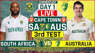 South Africa vs Australia 3rd Test Live Score | SA vs AUS 3rd Test Day 1 Live Audio Commentary