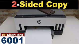 HP Smart Tank 6001 Double Sided Copy.