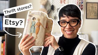 How to Find Vintage Sewing Patterns | Tips and Recommendations