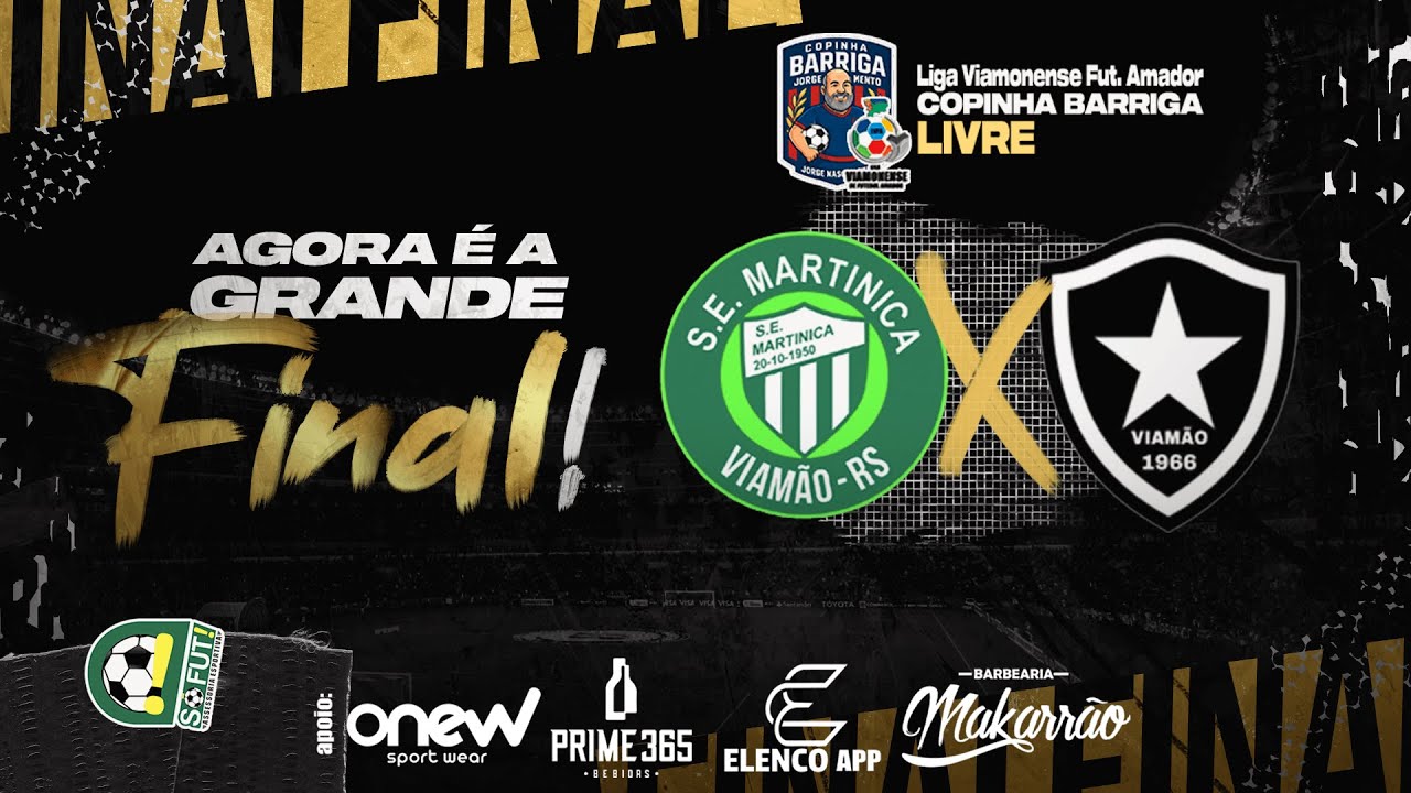 GRANDE FINAL - CATEGORIA LIVRE - COPINHA BARRIGA -  L.V.F.A.