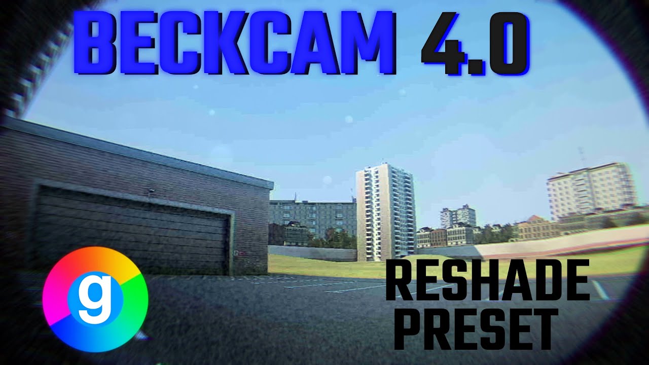 Beck-Cam 4.0 || Gmod Bodycam / VHS / Recorder Reshade preset