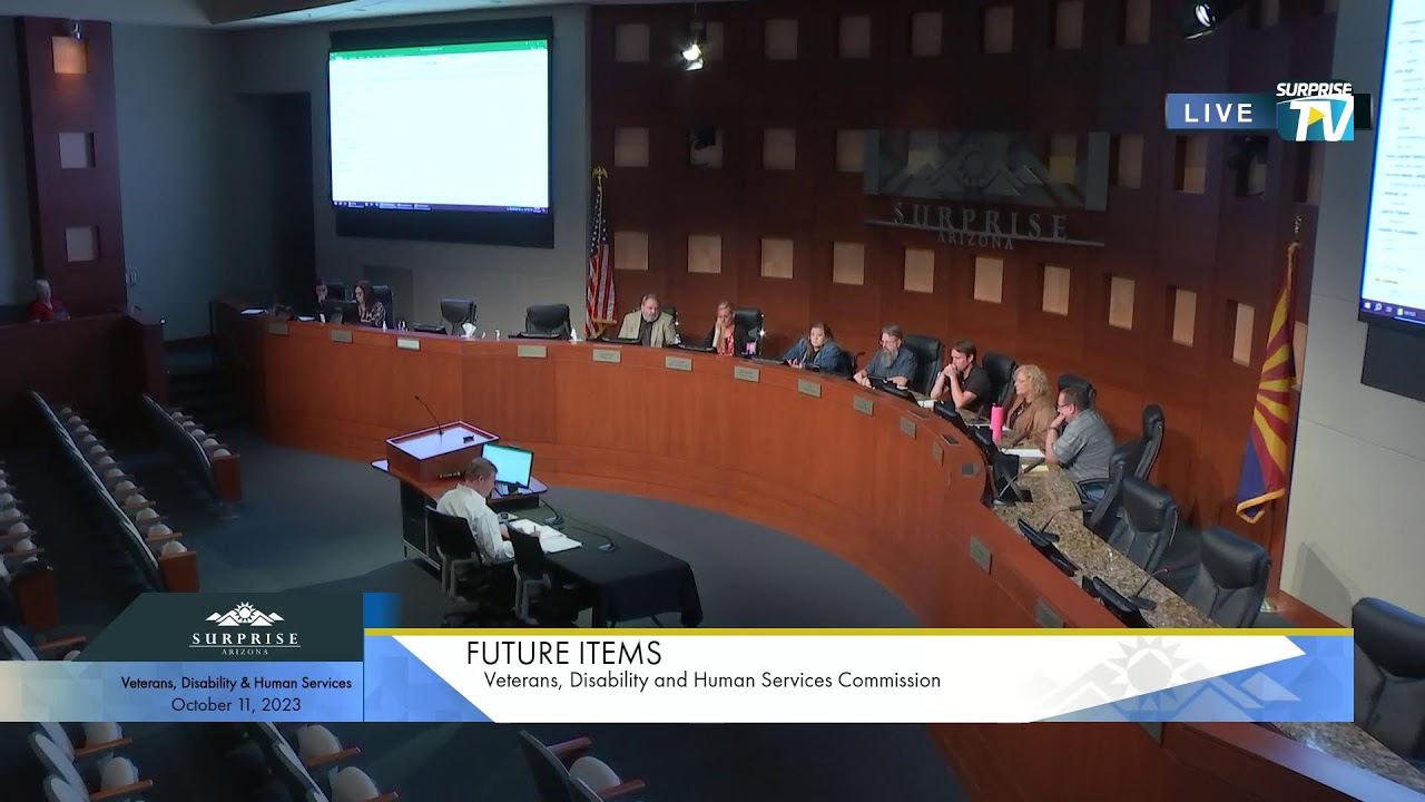 Veterans, Disability and Human Services Commission - 10/11/2023