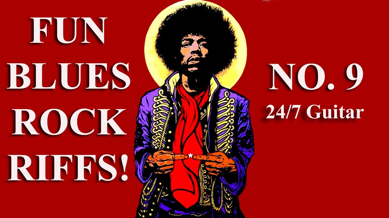 FUN BLUES-ROCK RIFFS TO LEARN! - NO. 9