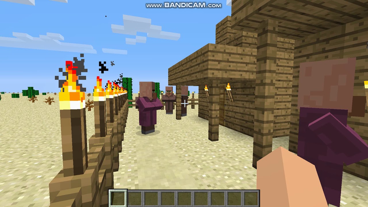 minecraft wild west town #2 สำรวจเมือง - YouTube