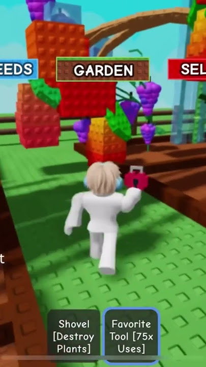 How to use new favourite tool in grow a garden #roblox #growagarden#tips