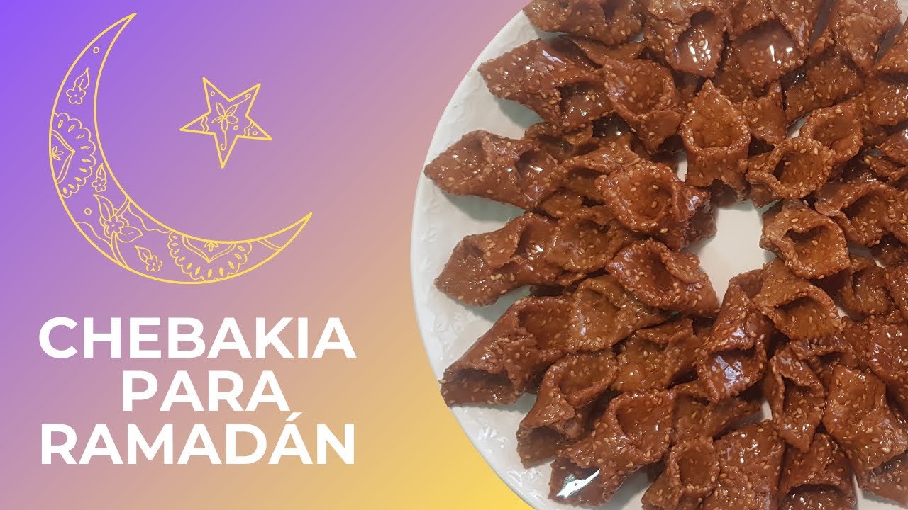 Chebakia BLIGHAT de sésamo para Ramadán 2026🤩¡Riquísimos!🤩 Dulce marroquí para Ramadán
