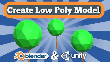 Tutorial On How To Make Simple 3D Low Poly Model With Blender And Export It Into Unity Project