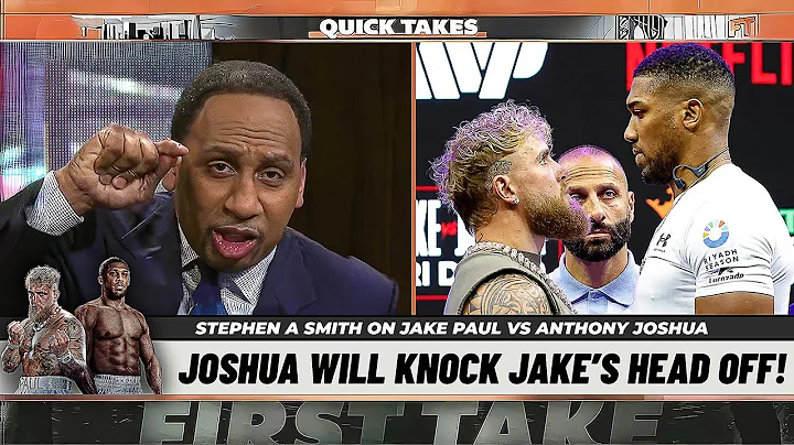 Stephen A. Erupts on Jake Paul vs. Anthony Joshua: ‘Absolute Bullsh*t!’