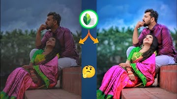 Moody Blue Photo Editing In Snapseed || Snapseed Photo Editing | Snapseed Background Colour Change