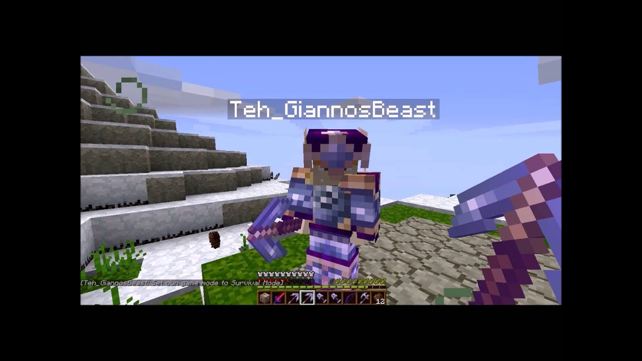 [TUTO] #7 : Comment avoir des armes cheater commande bloc 1.8 [FR