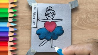 "Unleash Your Creativity: Step-by-Step Guide to Drawing a Captivating Dancing Girl!"