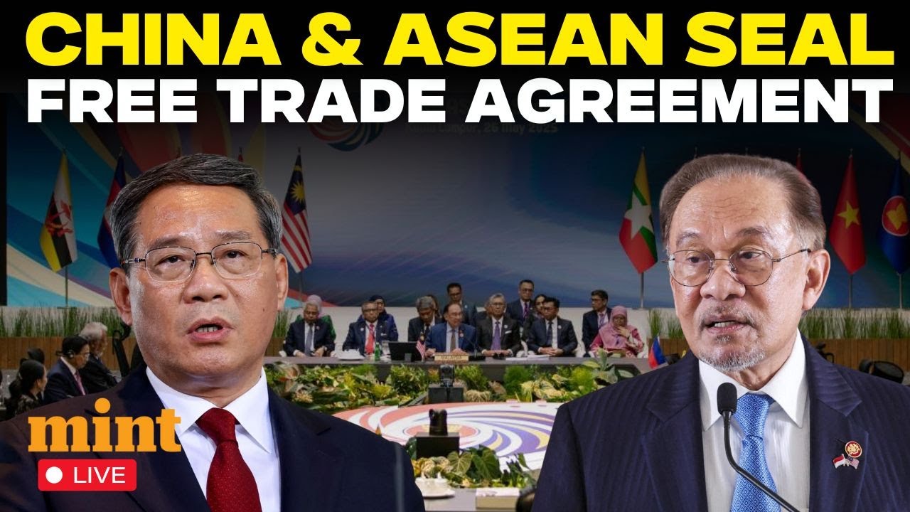 China and ASEAN Finalise Historic Free Trade Agreement Strengthening ...