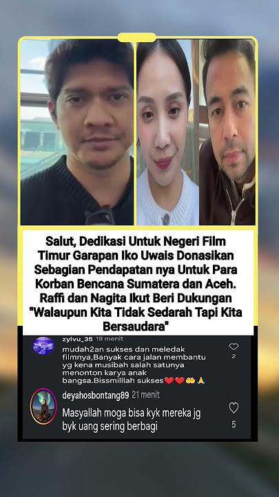 Film Timur peduli korb4n bencan4#IkoUwais #FilmTimur #PeduliSesama #Aceh #Sumatera