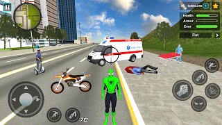 Spider Rope Hero Ninja Gangster Crime Vegas City #22 - Android Gameplay screenshot 5