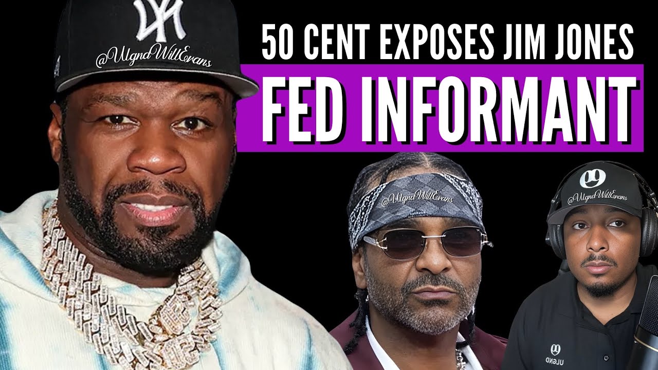 50 Cent EXPOSES Jim Jones A FED INFORMANT!?