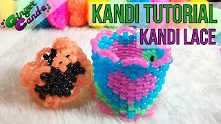 Kandi Cuff Lace - [Kandi Tutorial] | @GingerCandE