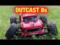 Arrma Outcast 8S First Drive First Break!