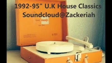1992-1995" U.K House Classics