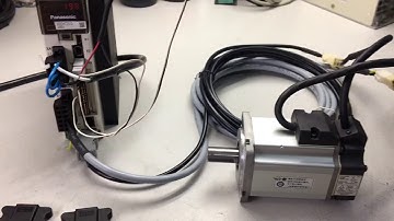 เทสรัน Servo Panasonic MBDHT2510 พร้อม Motor MSMD042G1U