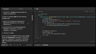LeetCode 3606. Coupon Code Validator