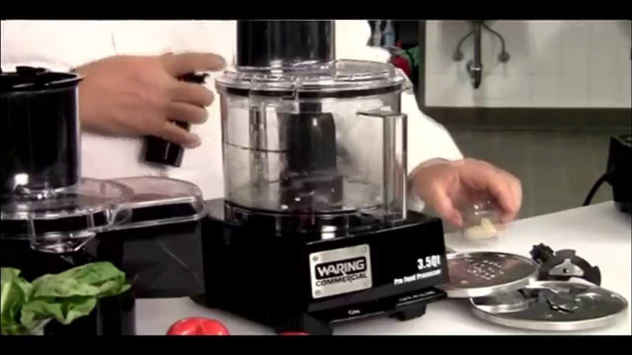 Waring Food Processor Demo (CC026) YouTube