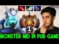 ABED [Storm Spirit] Pro Player in Pub Game are Monster Dota 2
