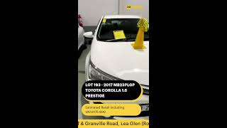 07 July 2026 - Live Auction