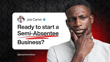 How to Build a Semi-Absentee Business That Runs Without You | Blueprint for Freedom & Growth