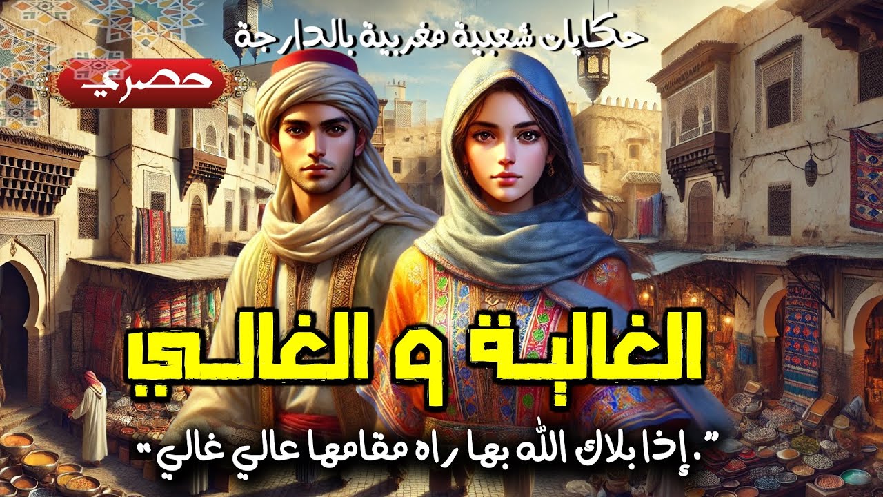 حكايات بالدارجة المغربية الغالية و الغالي في واد الأسرار رحلة كلها حكمة و ألغاز