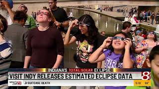 Visit Indy releases estimated eclipse data/Donation call for your used eclipse glasses