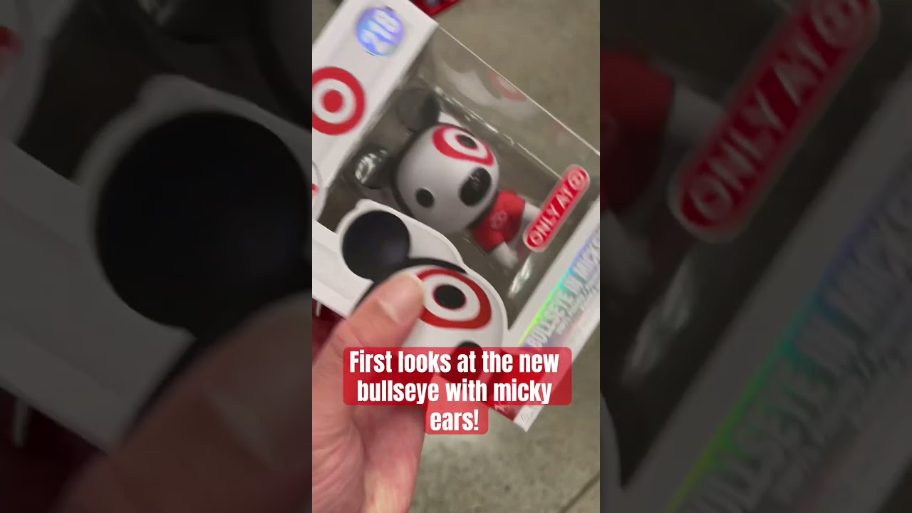 Bullseye with mickey ears new release funko pop 