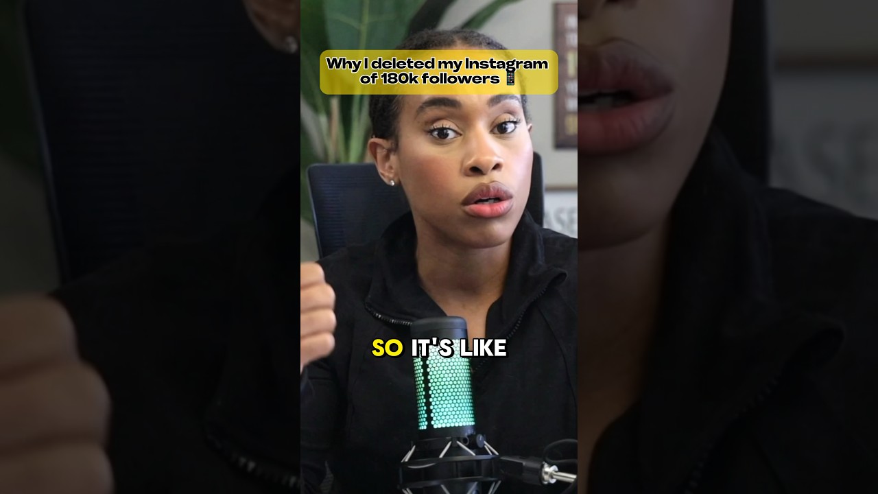 DELETED INSTAGRAM for GOD 🙅🏽‍♀️ 