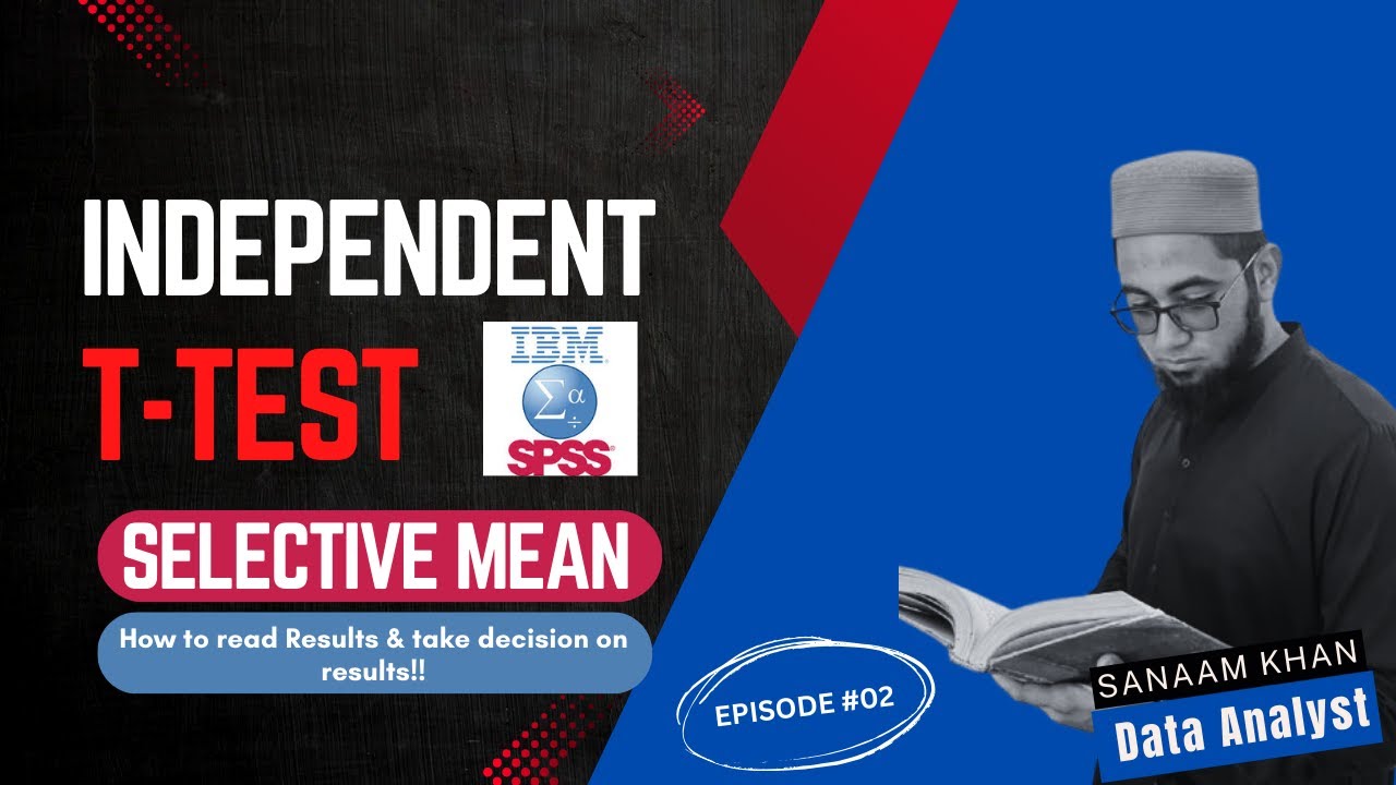 Independent T-Test Explained Simply (Selective Mean) | Industry case study example (EP-2)