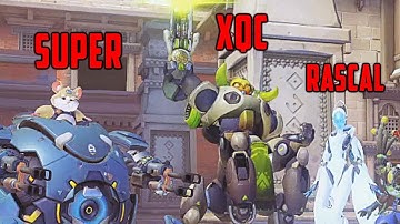 xQc Plays in Overwatch Tournament | Flash Ops Echo Showdown - ft. Rascal, Super, Sleepy & Avast