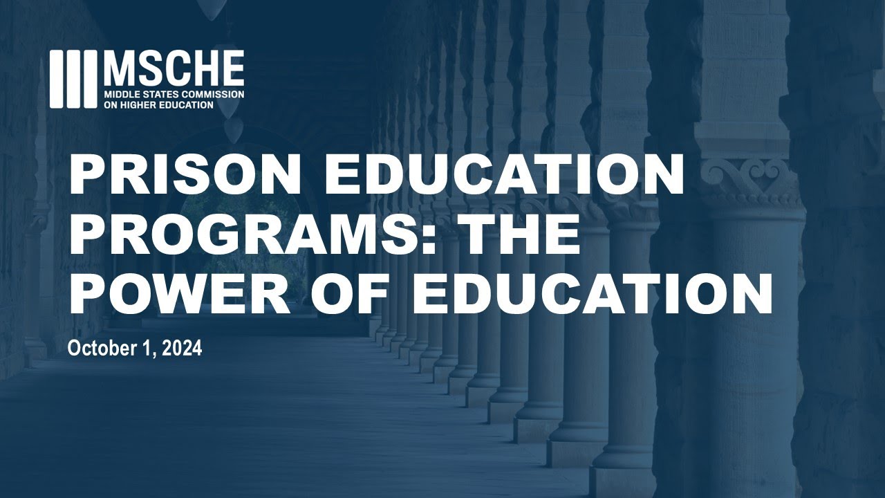 Prison Education Programs: The Power of Education