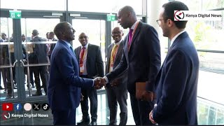 See how President Ruto arrived for the Africa CEO Forum 2024 in Kigali, Rwanda!!