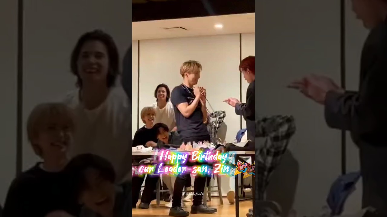 Watch Happy Birthday, our Zin-san 🎉 on YouTube Watch Happy Birthday, our Zin-san 🎉 on YouTube