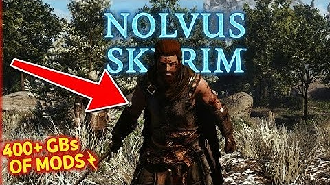 Nolvus Awakening!! The unofficial REMASTER of Skyrim???