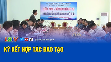 Ký kết hợp tác đào tạo | LSTV