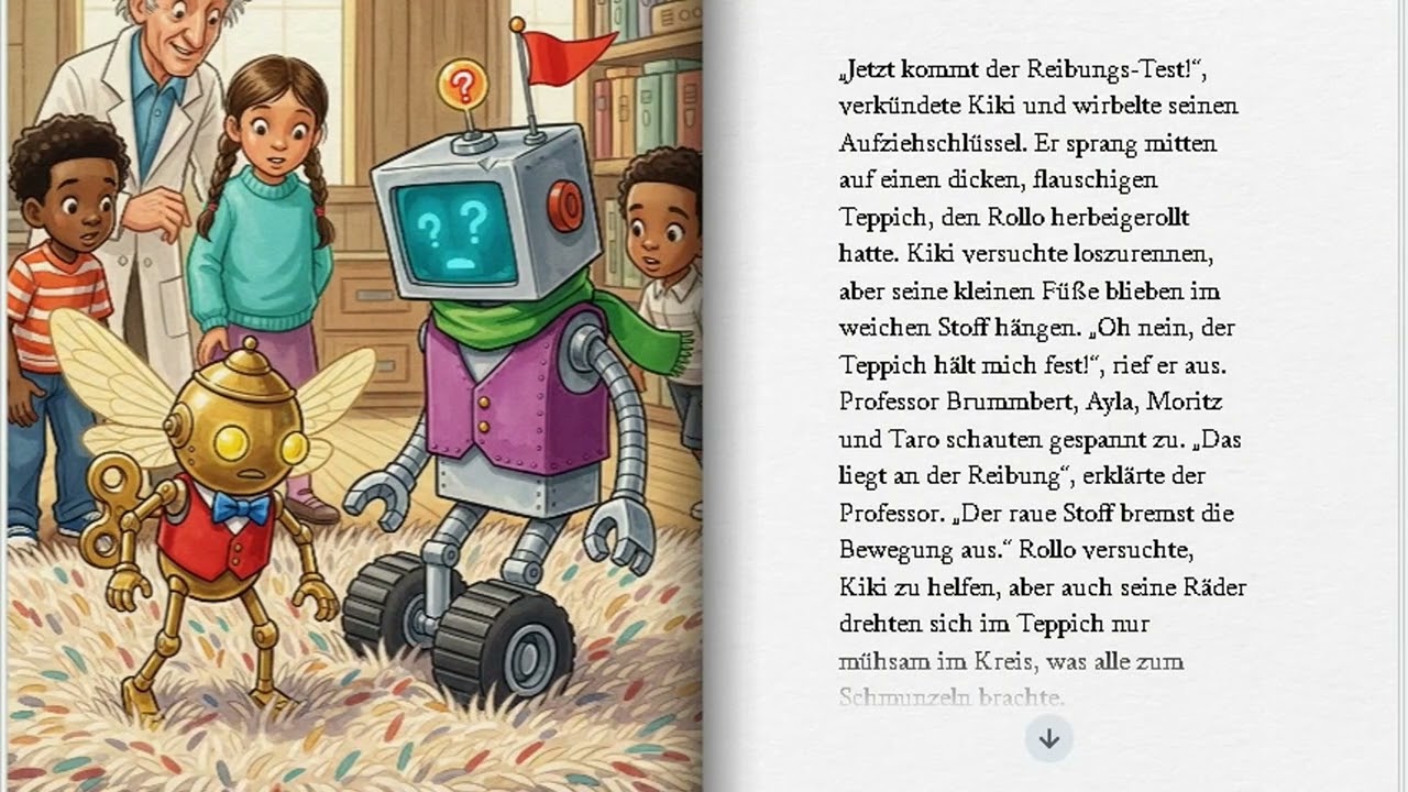 Die Rutsch und Roll Parade German Kindergeschichte wissenschaftlicher Spaß für Kinder