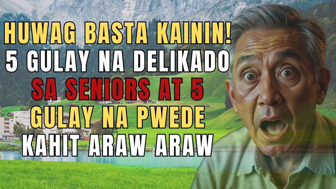 5 Gulay na Delikado sa mga Seniors at 5 Gulay na Pwede Kahit Araw Araw