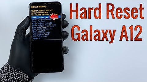 Samsung Galaxy A12 How Hard Reset Remove PIN, Password, Fingerprint pattern No PC 2022